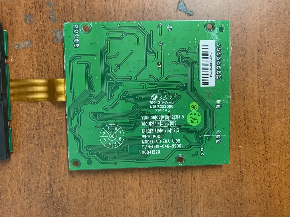 KITCHENAID MICROWAVE DISPLAY BOARD PART # W10143962 AZ98519 | BK1408