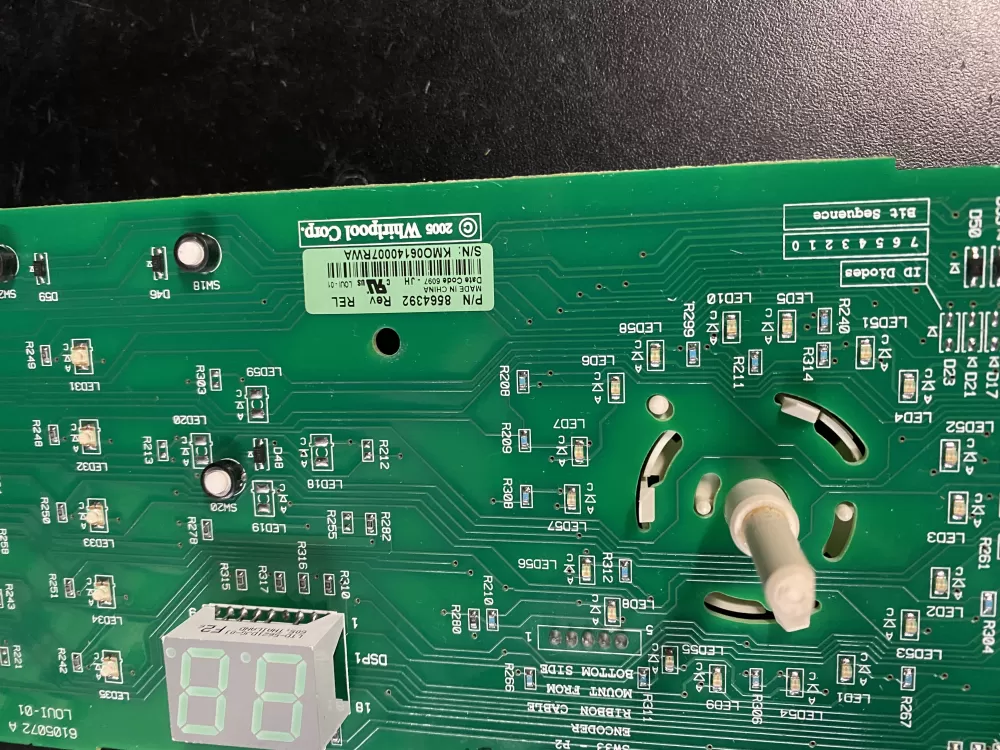 Kenmore 8564392 8564398 WP8564392 Washer Control Board AZ4977 | BK1213