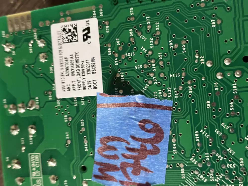 Electrolux A00997004 Washer Control Board AZ43031 | Wm1746