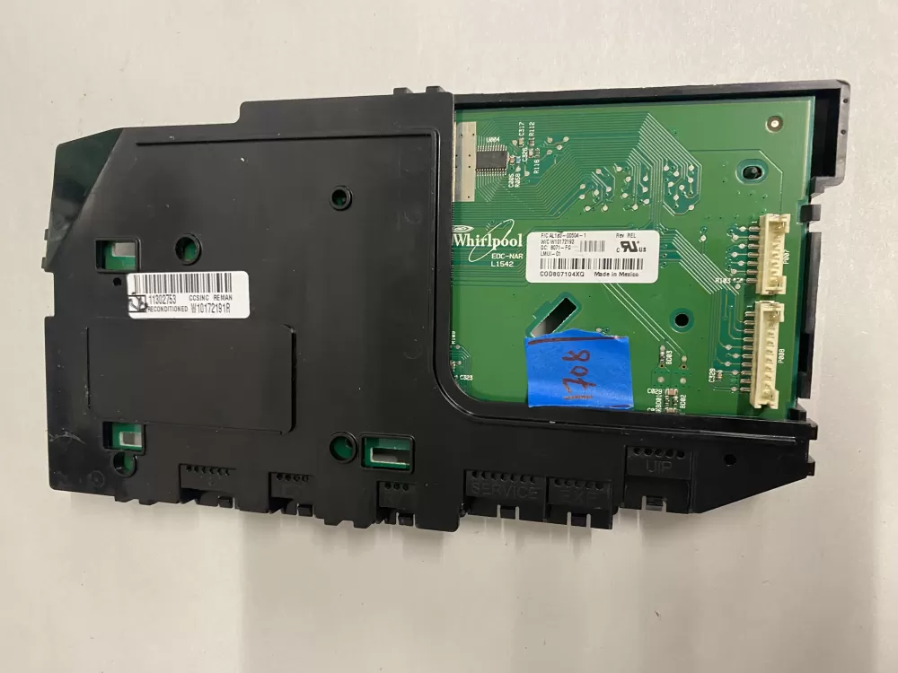 Whirlpool W10172191R W10172152 Dryer Control Board AZ210769 | BK1708