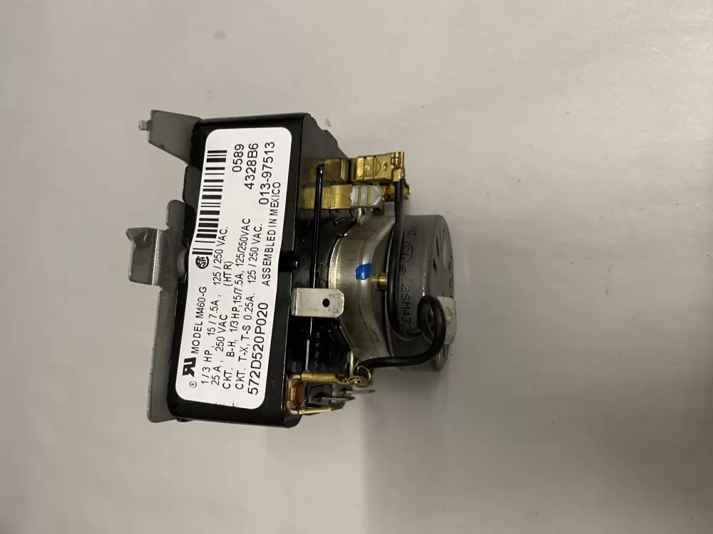 GE 572D520P020 Dryer Timer