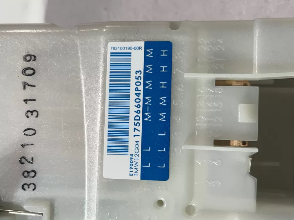 GE WH12X10527 175D6604P053 Washer Timer AZ148599 | Wm2462