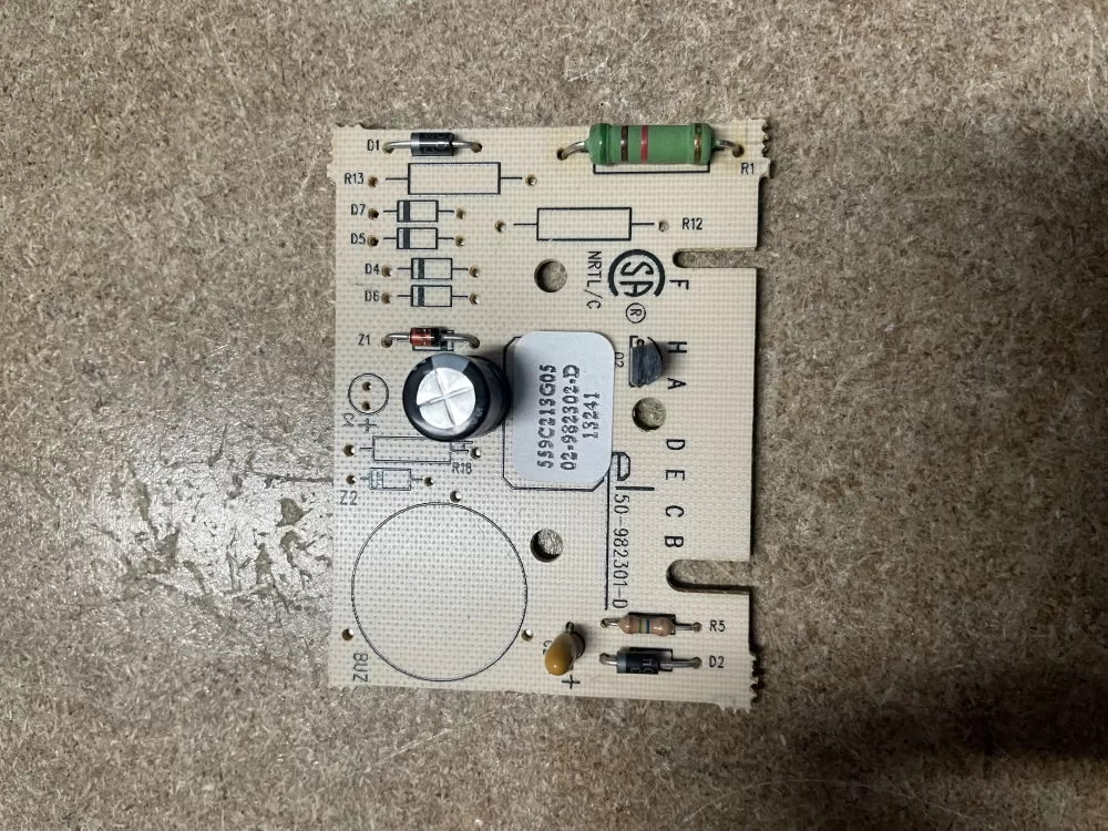 GE 559C213G05 50-982301-D 50-982301-E 559C213G04 50-982301-A WE04X10103 Dryer Control Board