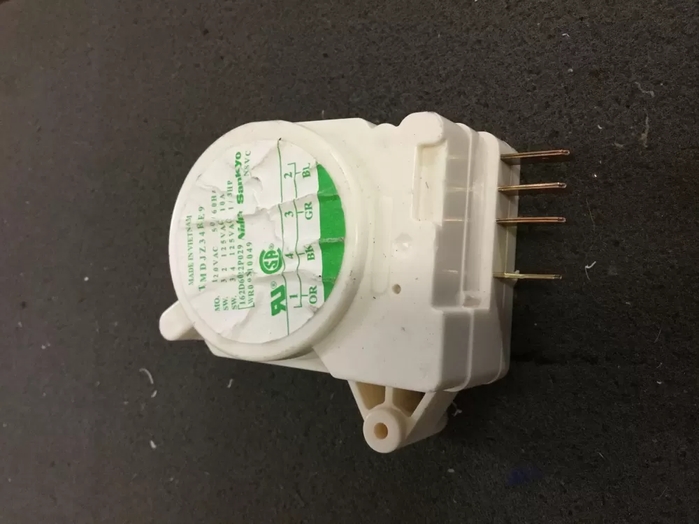 GE  W10647591  PRM6096HYY5  W18647560  162D6022P029 Refrigerator Defrost Timer