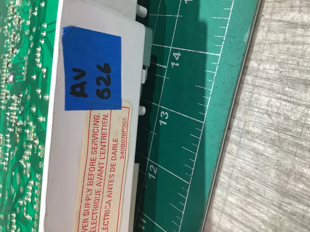 GE 540B076P005 Dryer Control Board AZ185559 | AV526
