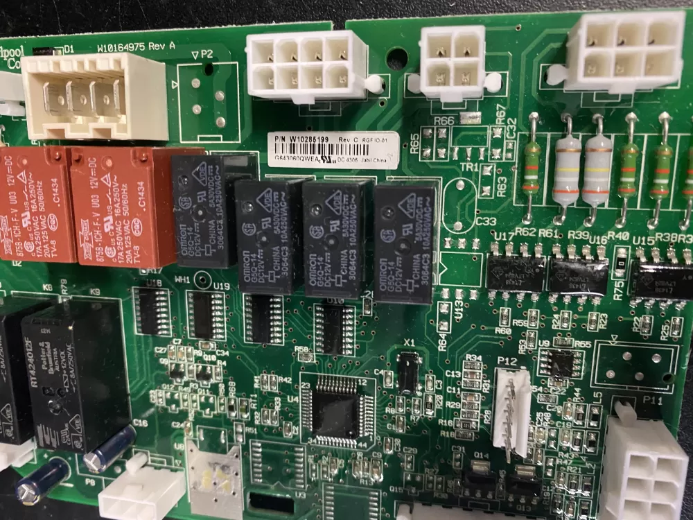 Whirlpool Maytag W10285199 WPW10285199 Refrigerator Control Board AZ3870 | BK827
