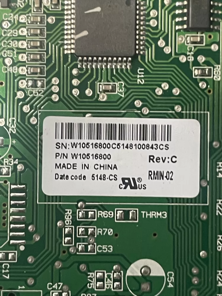 Whirlpool Maytag Kenmore W10516800 Refrigerator Control Board AZ23493 | WM1046