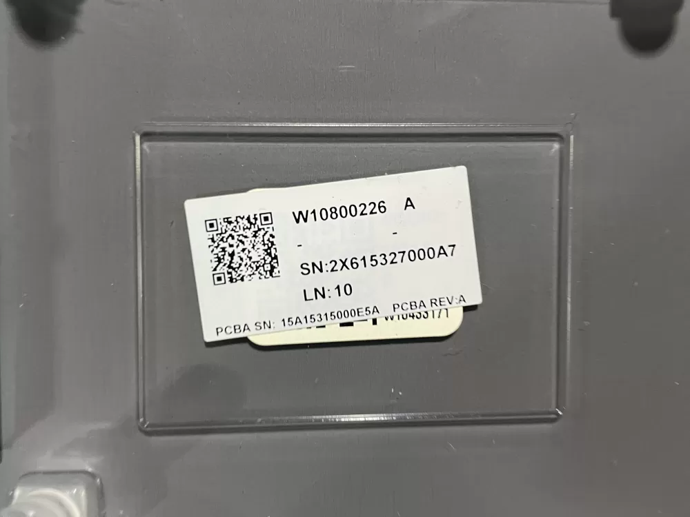 Whirlpool W10800226 W11126011 PS12114442 Dryer Control Panel AZ150321 | Wmv774
