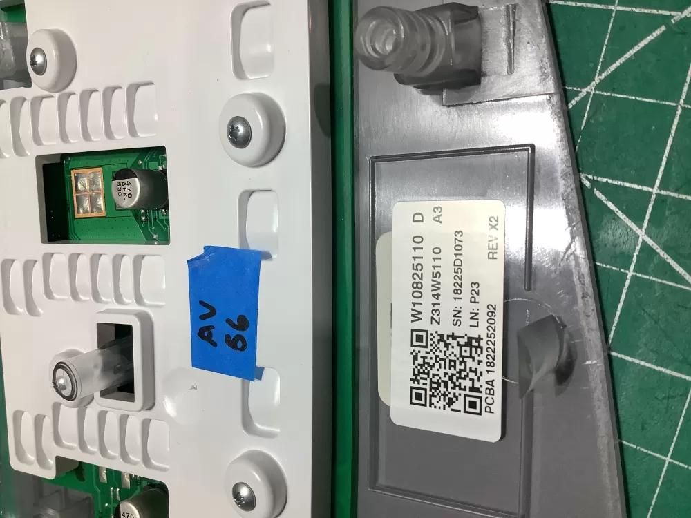 Whirlpool W10911022 W10825110 Washer Control Panel AZ186516 | AV56