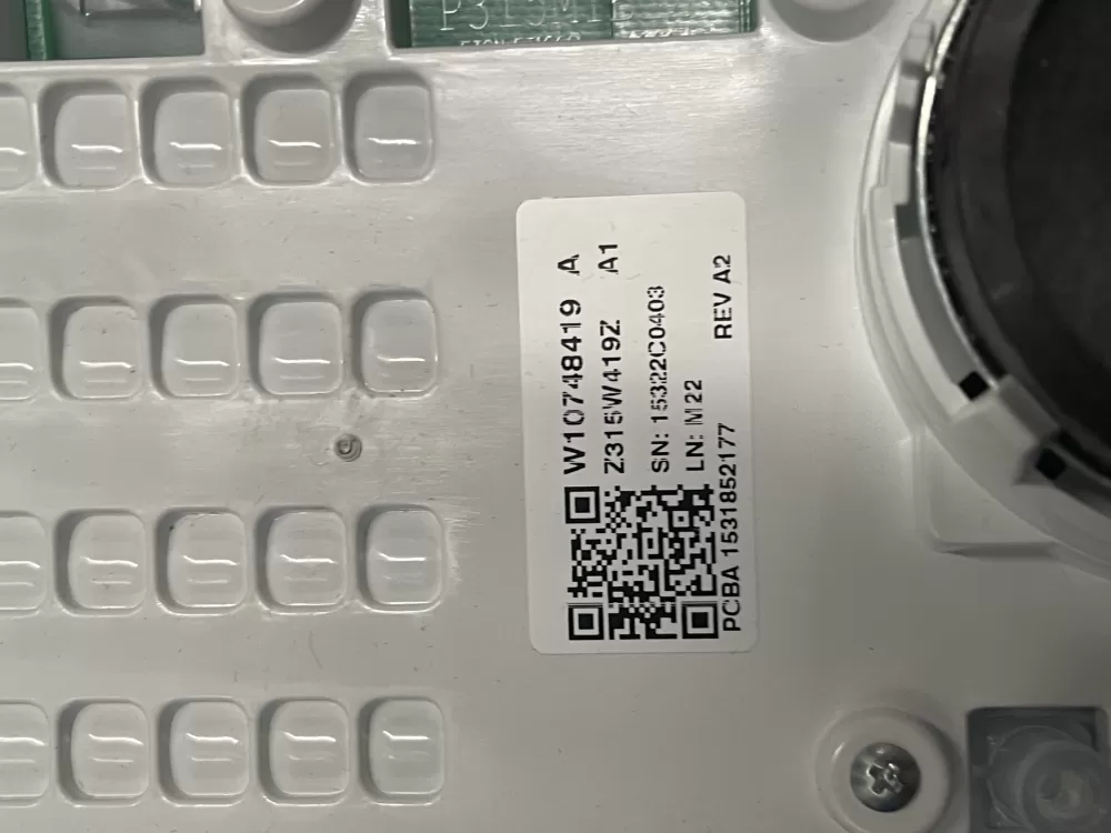 Whirlpool W10639964 W10433046  Control Board Console Assembly AZ11360 | V249