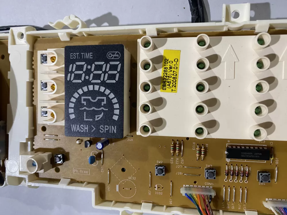 LG EAX32221201 EBR32268102 Washer Control Board AZ191395 | BKV877