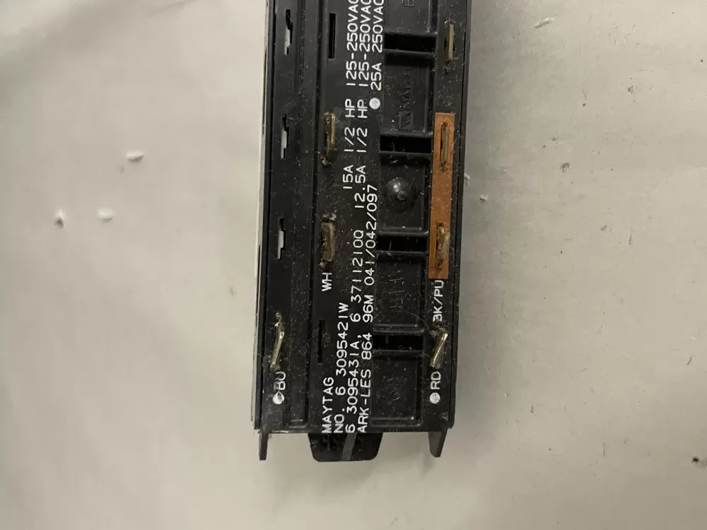 Maytag 6 3095421W Dryer Switch AZ217787 | Wm1419