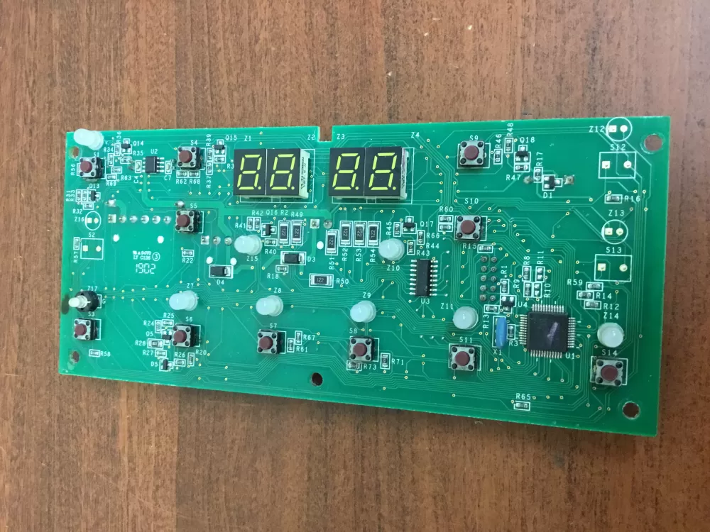 GE 1903211520443  200D7355G094 Refrigerator Control Board Dispenser Display
