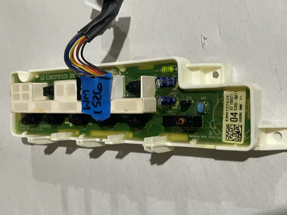 LG EBR73742804 Dishwasher Display Control Board AZ188775 | Wm1526