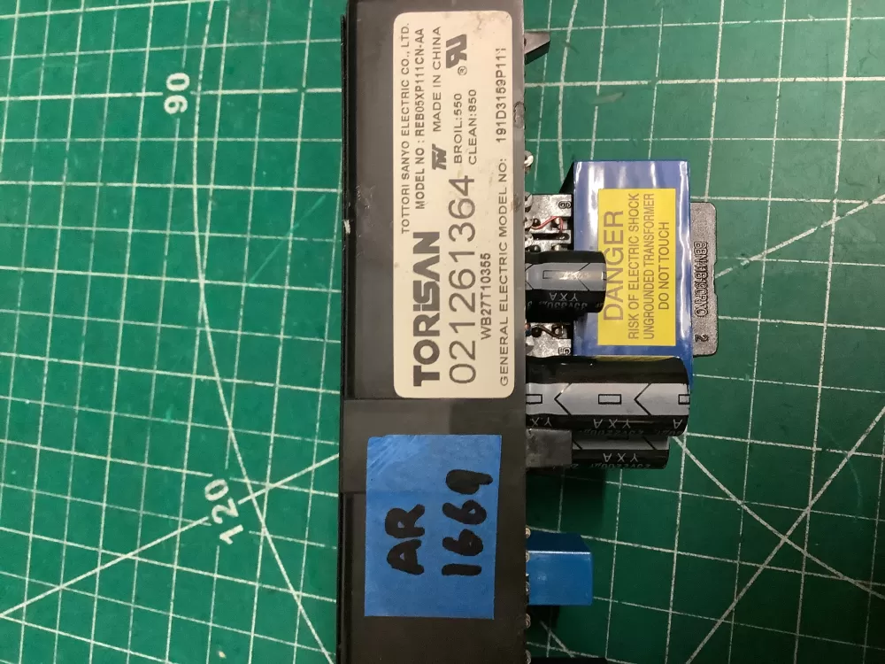 GE 191D3159P111 WB27T10355 Range Control Board AZ210625 | AR1669
