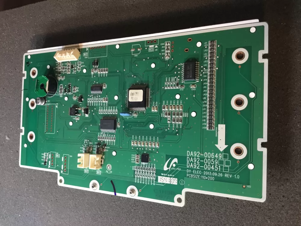 Samsung DA92 00649A Refrigerator Control Board Dispenser AZ76374 | NR2016