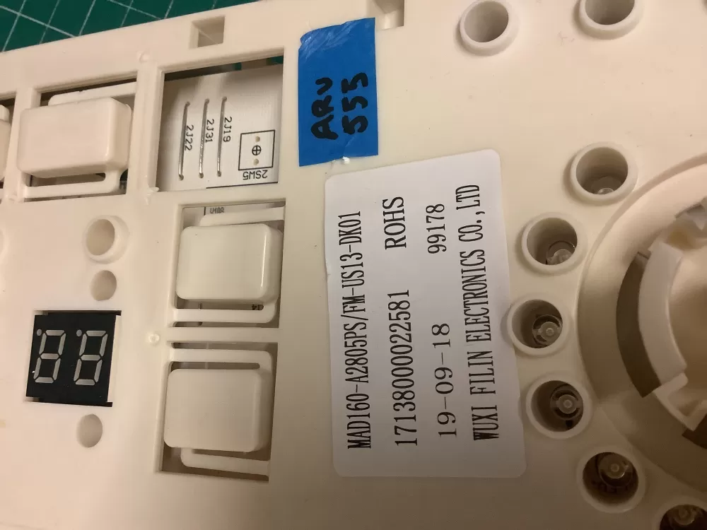 Insignia 17138000022581 Washer Insignia Control Board AZ205804 | ARV555