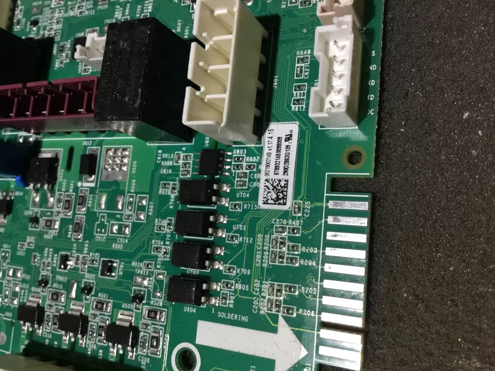 GE Washer 290D2863G109 Main Control Board AZ99489 | NR78