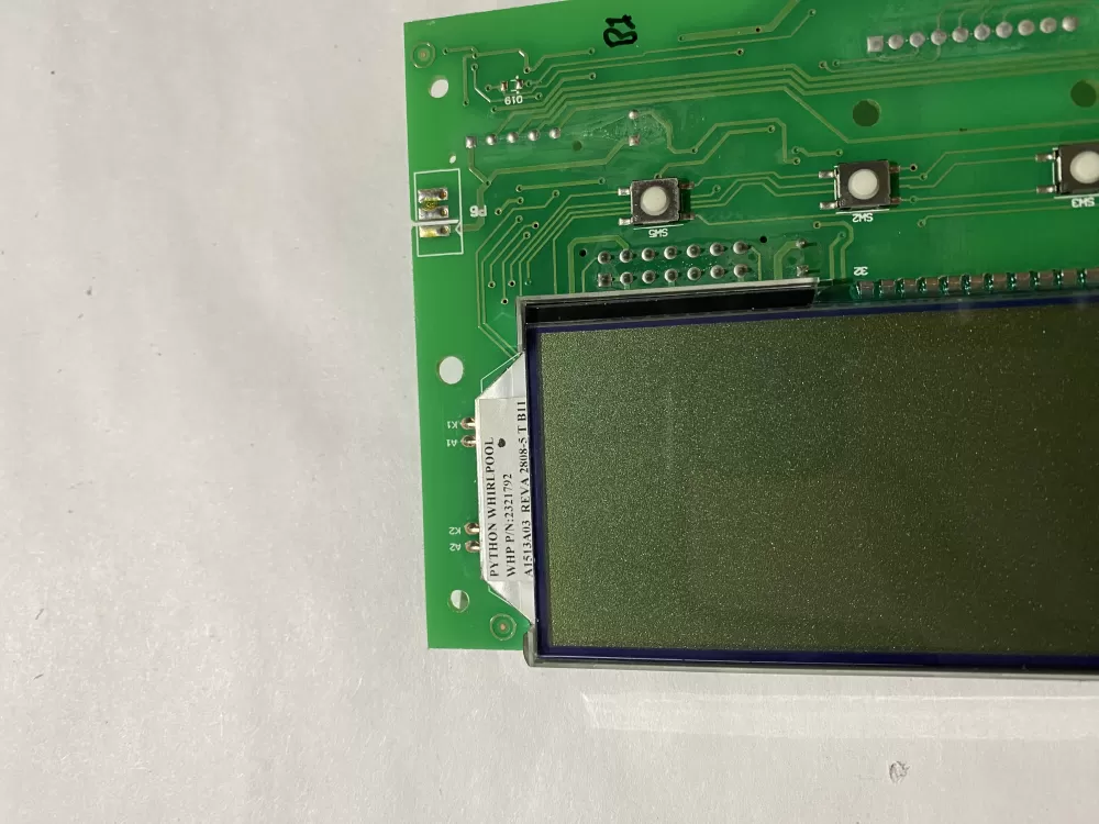 Whirlpool W10179143 2321751 Refrigerator Display Control Board AZ195471 | BK85