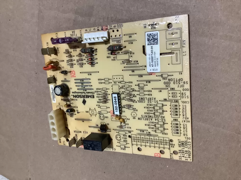 Rheem 47-102077-02-04 Air Handler Control Board