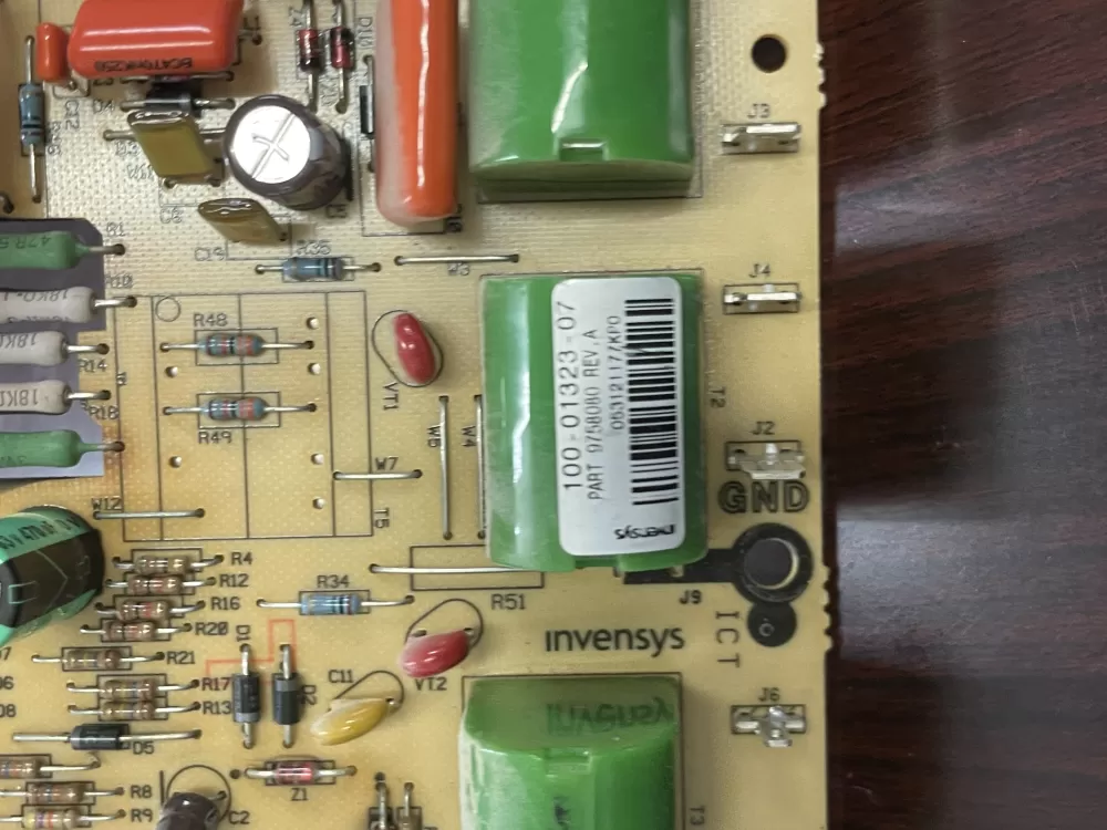 Whirlpool Amana 100 01323 07 9758080 Range Control Board AZ87433 | Wm1962