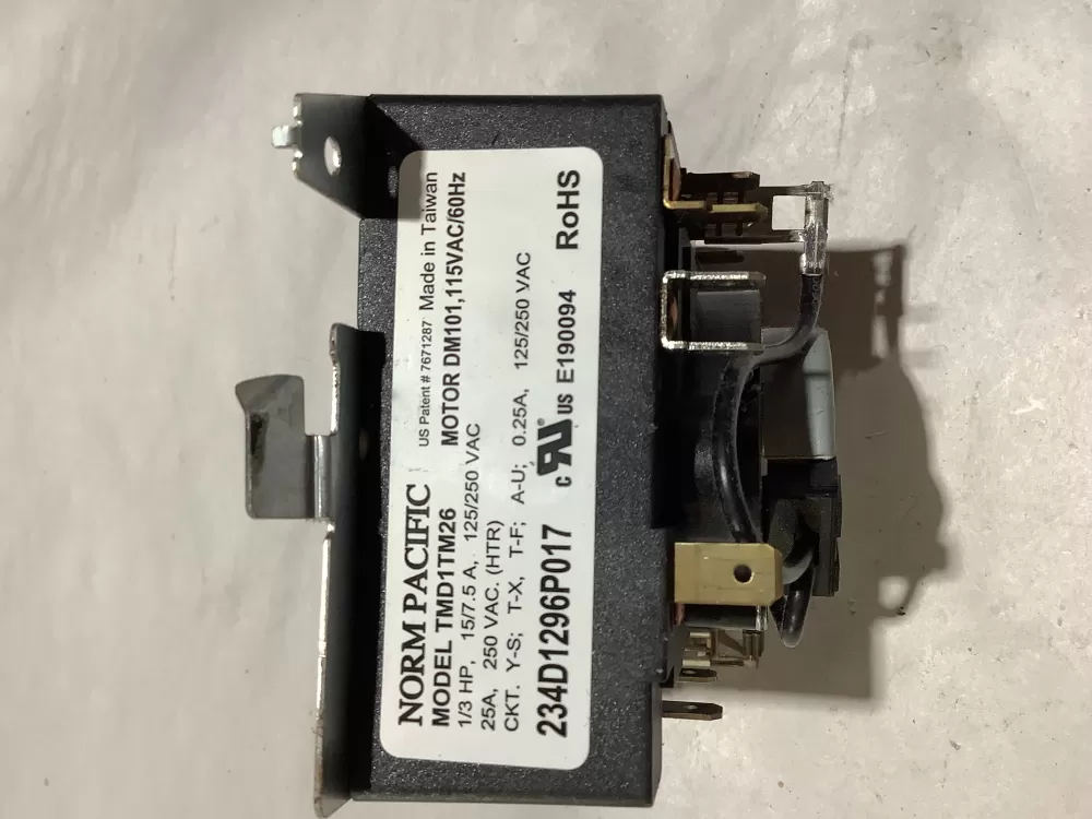 Kenmore General Electric WE4M521 WE04X22654 Dryer Timer AZ122229 | Sl187
