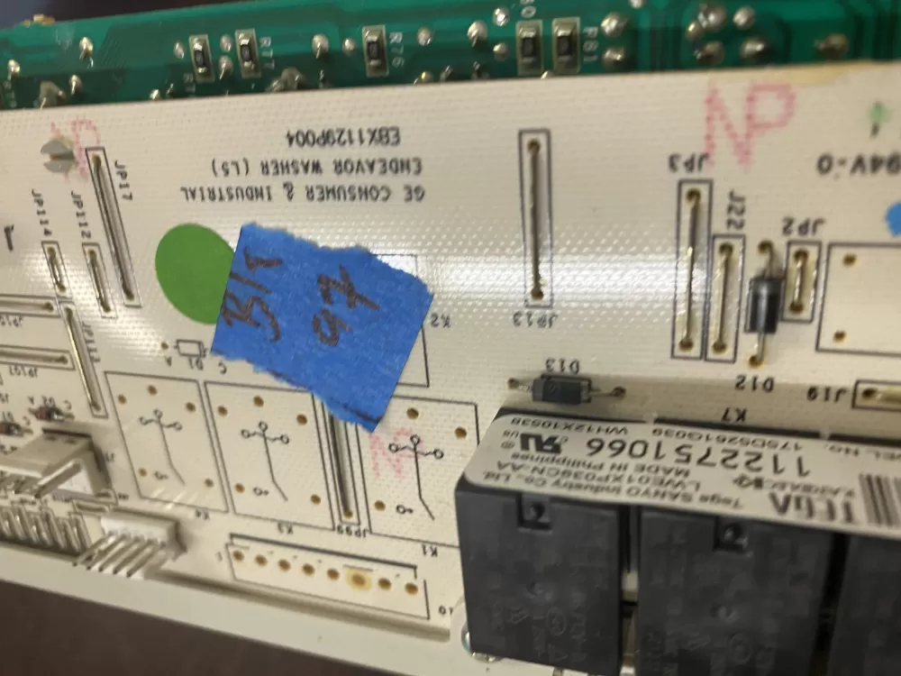 GE WH12X10614 175D5261G039 EBX1129P004 Washer Control Board AZ35515 | BK97
