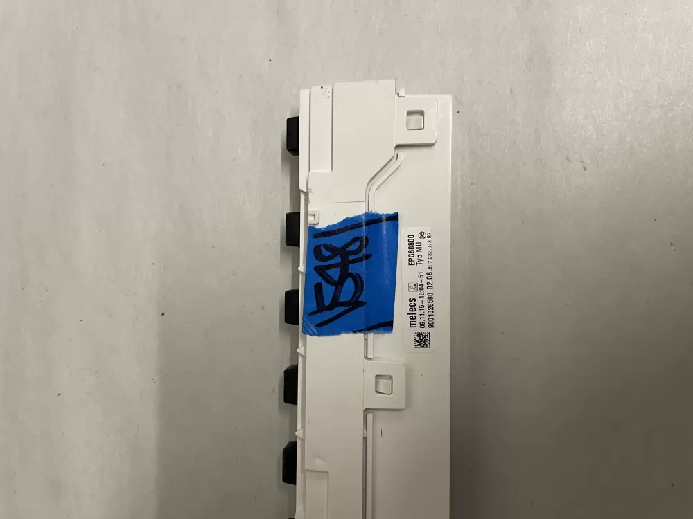 Bosch Dishwasher Control Button Board 9001028580 AZ203740 | KMV548