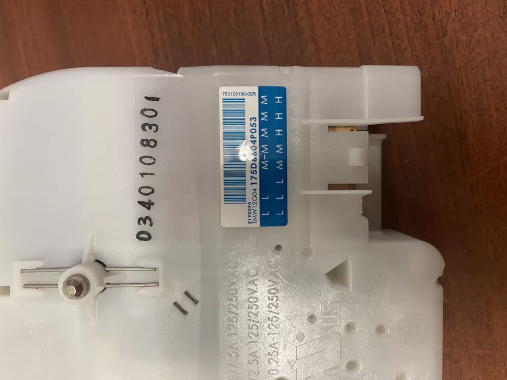 GE WH12X10527 175D6604P053 Washer Timer AZ52891 | BK1850
