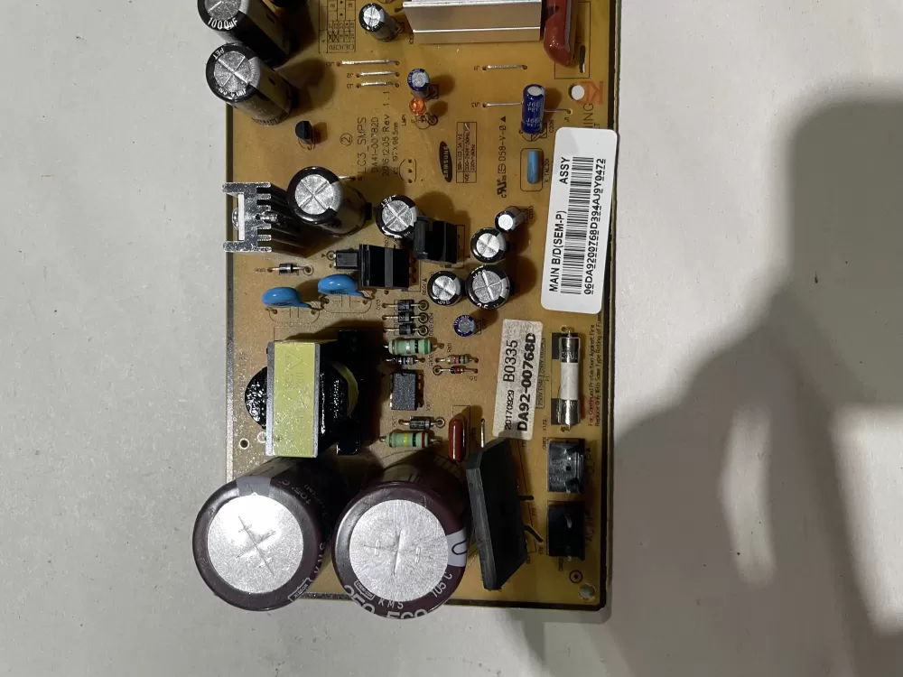 Samsung DA92 00768D Refrigerator Control Board Inverter AZ156897 | KM1366