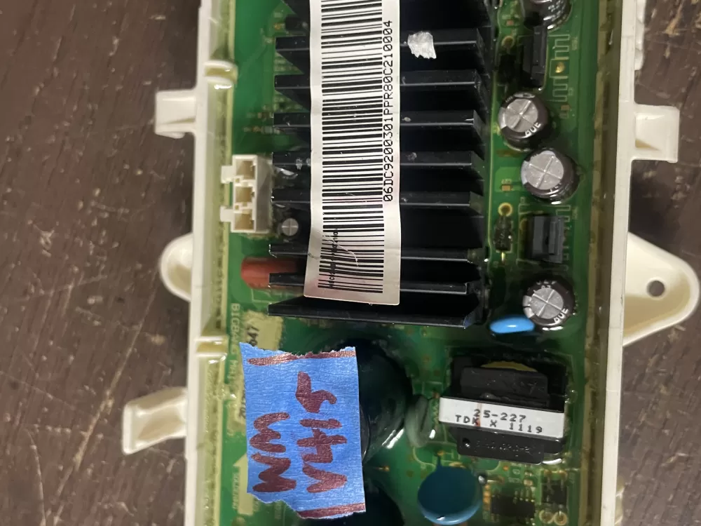 Samsung DC92 00301P DC41 00132B Washer Control Board AZ41951 | Wmv415