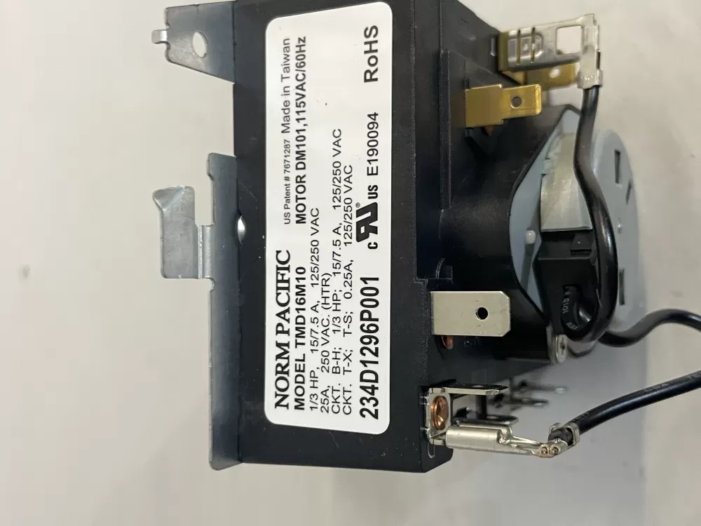GE TMD16M10 234D1296P001 Dryer Timer AZ213676 | Wm1428
