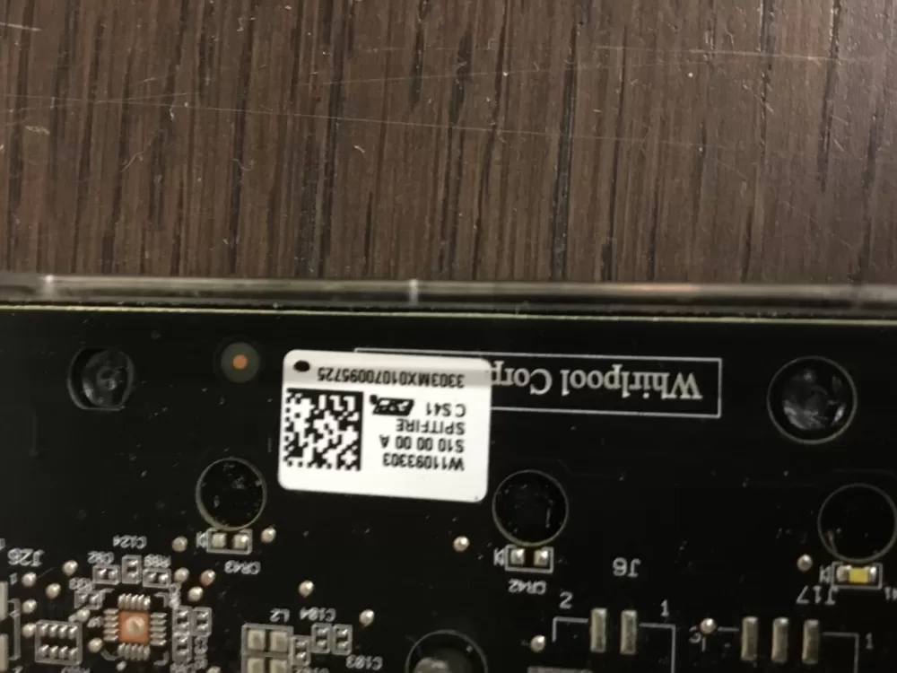 Whirlpool W11093303 Dishwasher Control Board UI Panel AZ11316 | NRV310