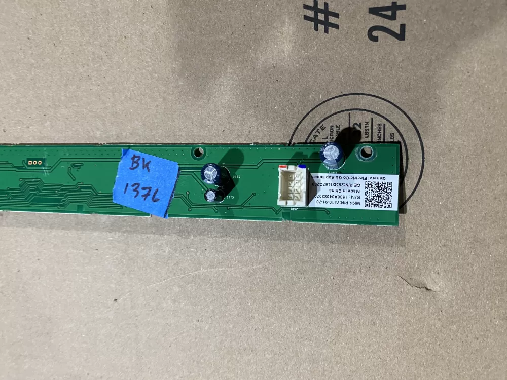 GE WD21X20723 WD21X23703 Dishwasher UI Control Board AZ87899 | BK1376