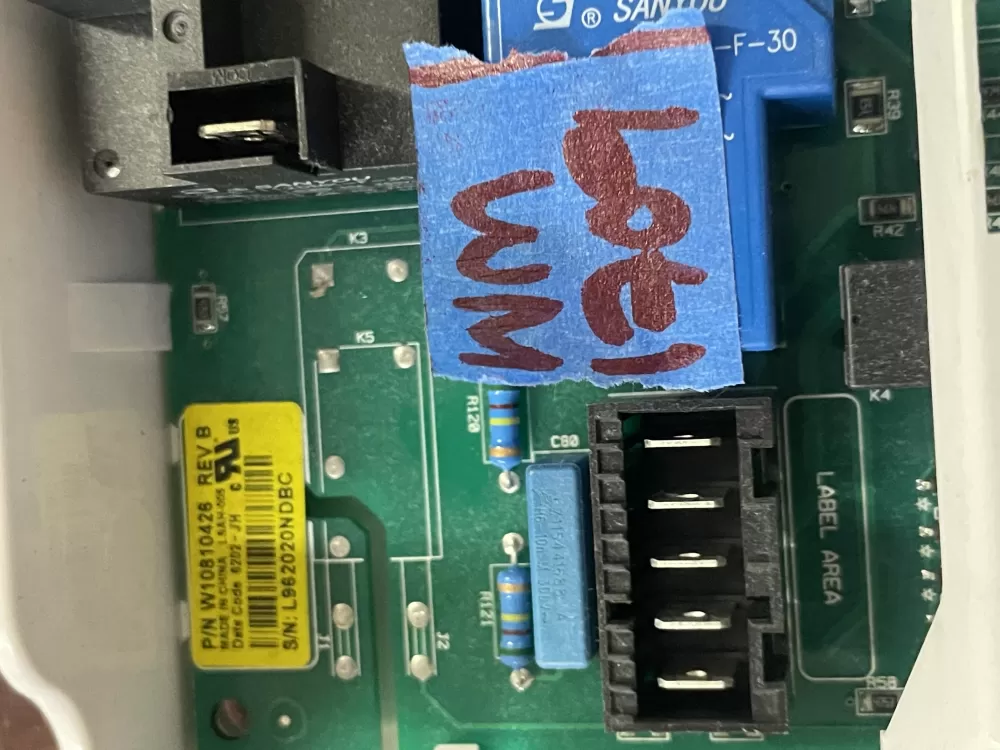 Whirlpool Maytag W11537215 W10875487 Dryer Control Board AZ40678 | Wm1709