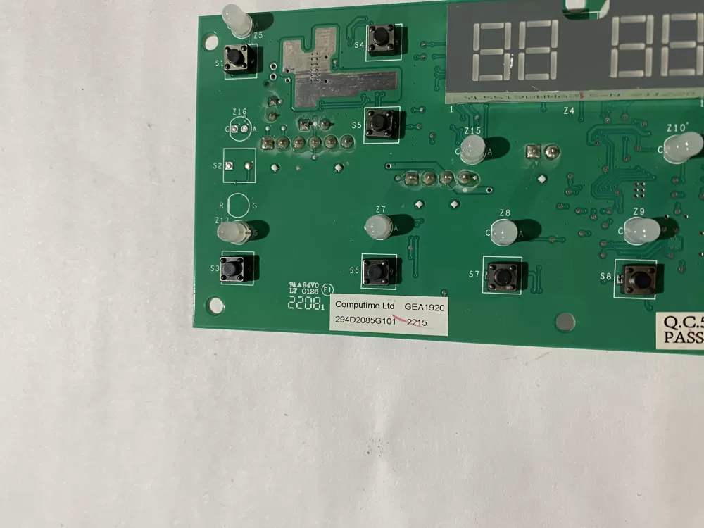 GE 294D2085G101 Refrigerator Dispenser Control Board AZ195484 | BK85