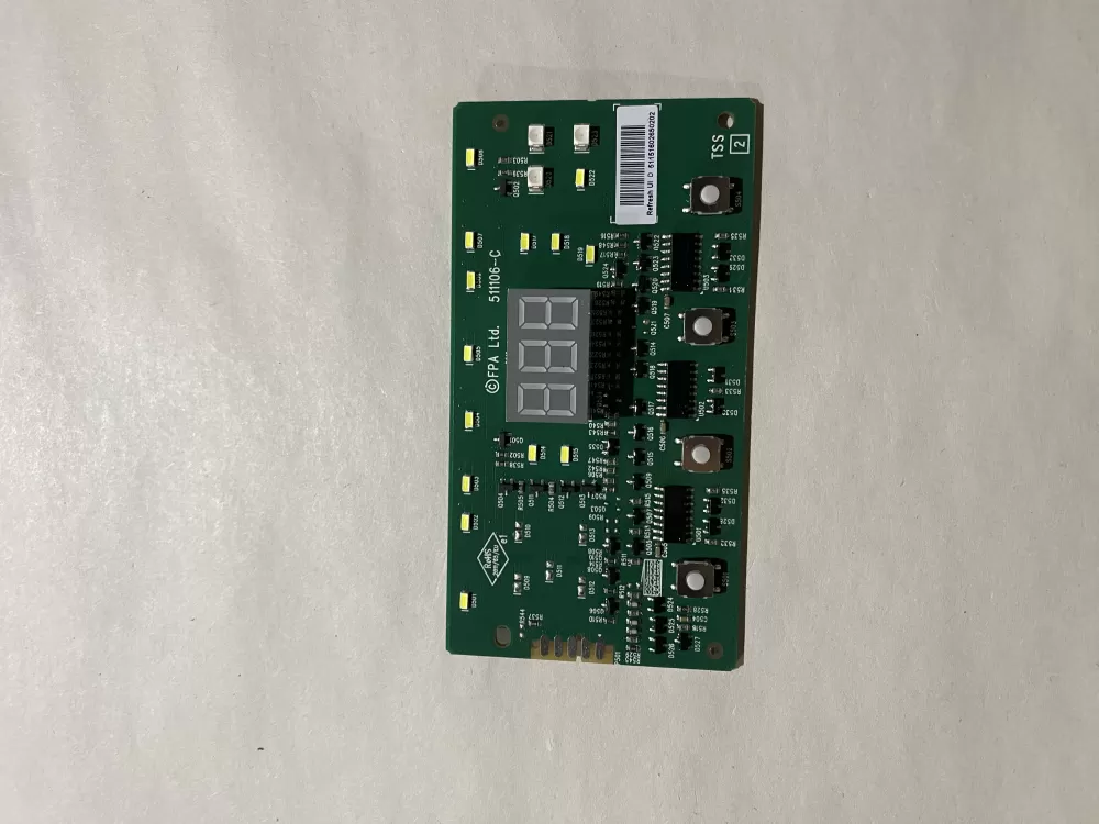  511106-C 511107 525 PH9 DISLPLAY CONTROL BOARD ASSEMBLY