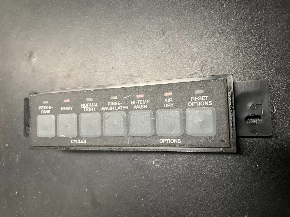 Whirlpool 3378078 Dishwasher Control Board Switch