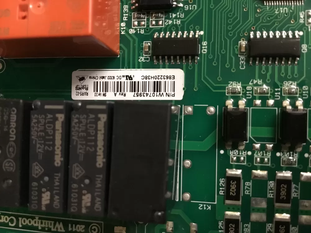 Whirlpool Kenmore W10743957 Control Board AZ18319 | NR48