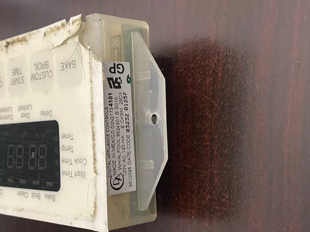 Whirlpool 8522497 Range Main Board Control AZ103602 | KM935