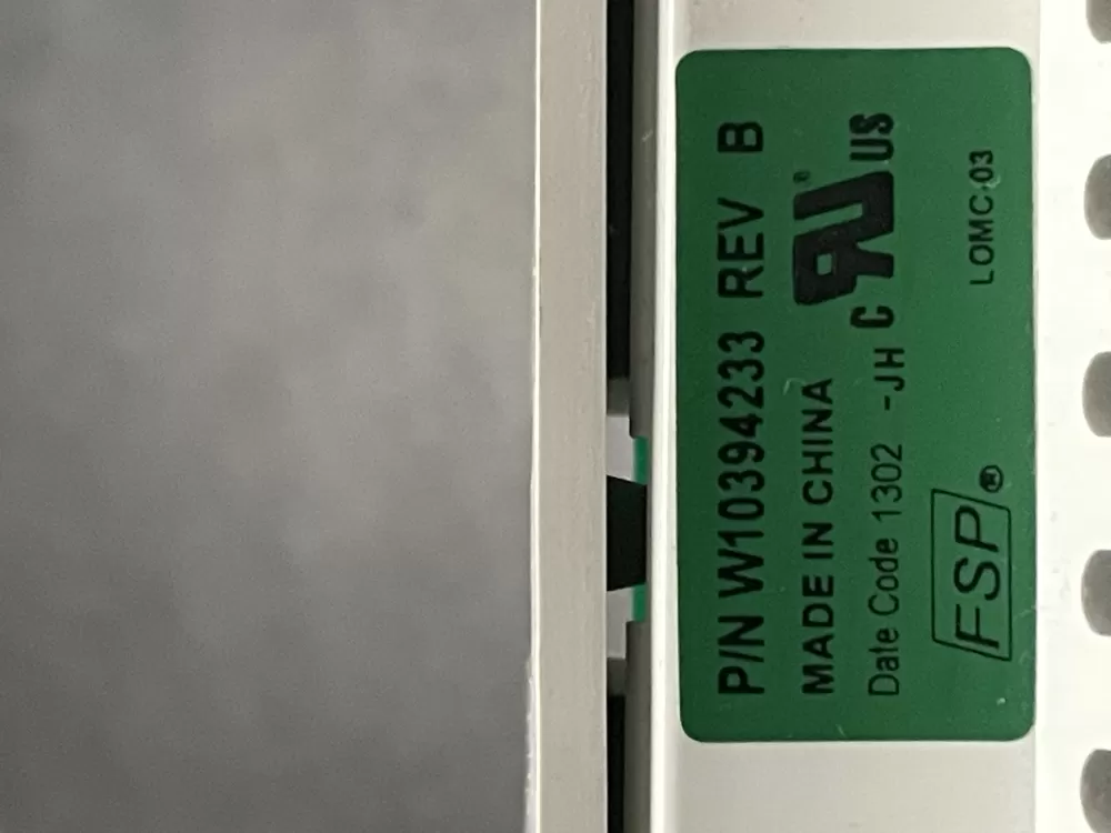 Whirlpool W10394233 Washer Control Board AZ21405 | WM1200