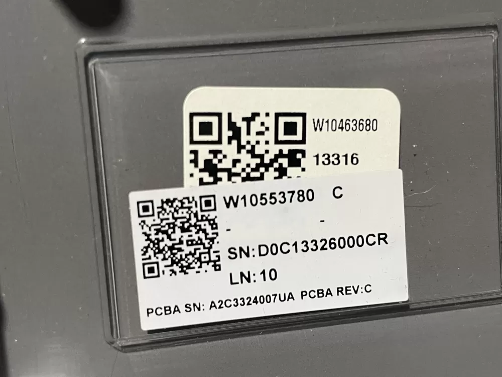 Whirlpool W10446401 W10553780 Dryer Control Board Panel AZ111501 | Wmv655