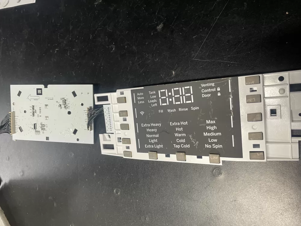 GE 308D1567G019 WH22X34919 AP7194382 WH22X32062 WH22X29549 WH22X31163 Washer Control Board Panel