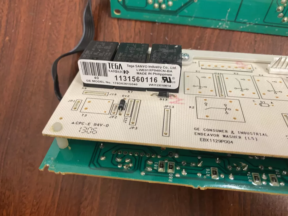 GE 175D5261G040 EBX1129P004 WH12X10614 Washer Control Board