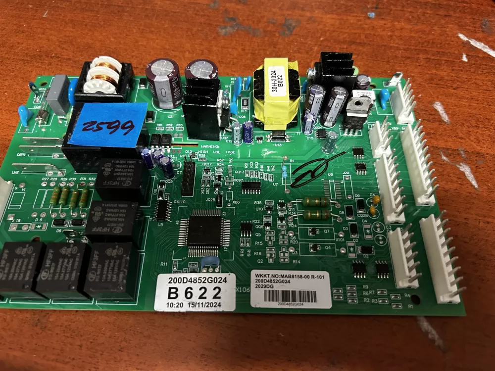 GE 200D4852G024 200D4852G025 Refrigerator Control Board AZ184964 | GL2599