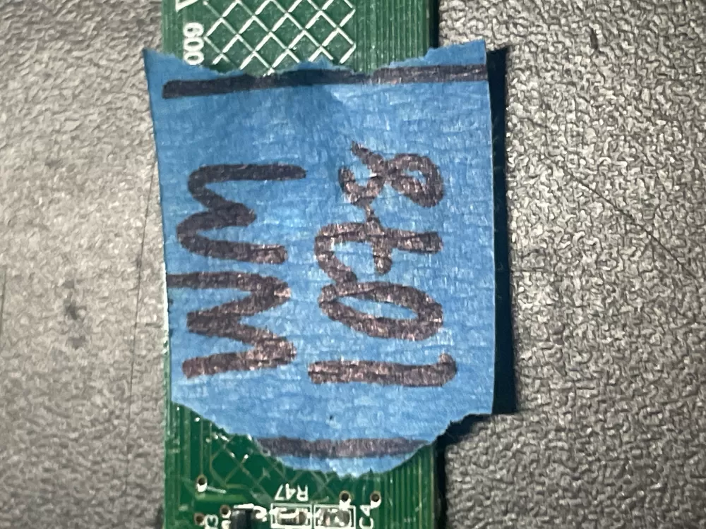 KitchenAid W10317040 Dishwasher Control Board Interface AZ23991 | WM1171