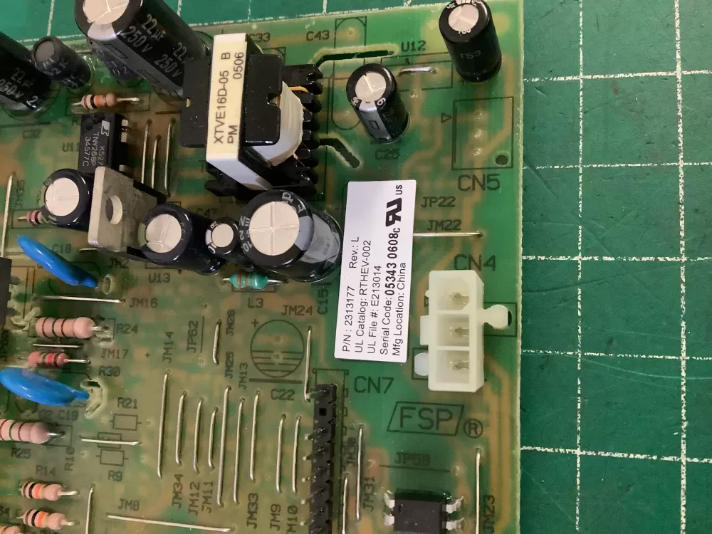 Whirlpool Kenmore 2313177 AP6007212 Refrigerator Control Board AZ204127 | NR334