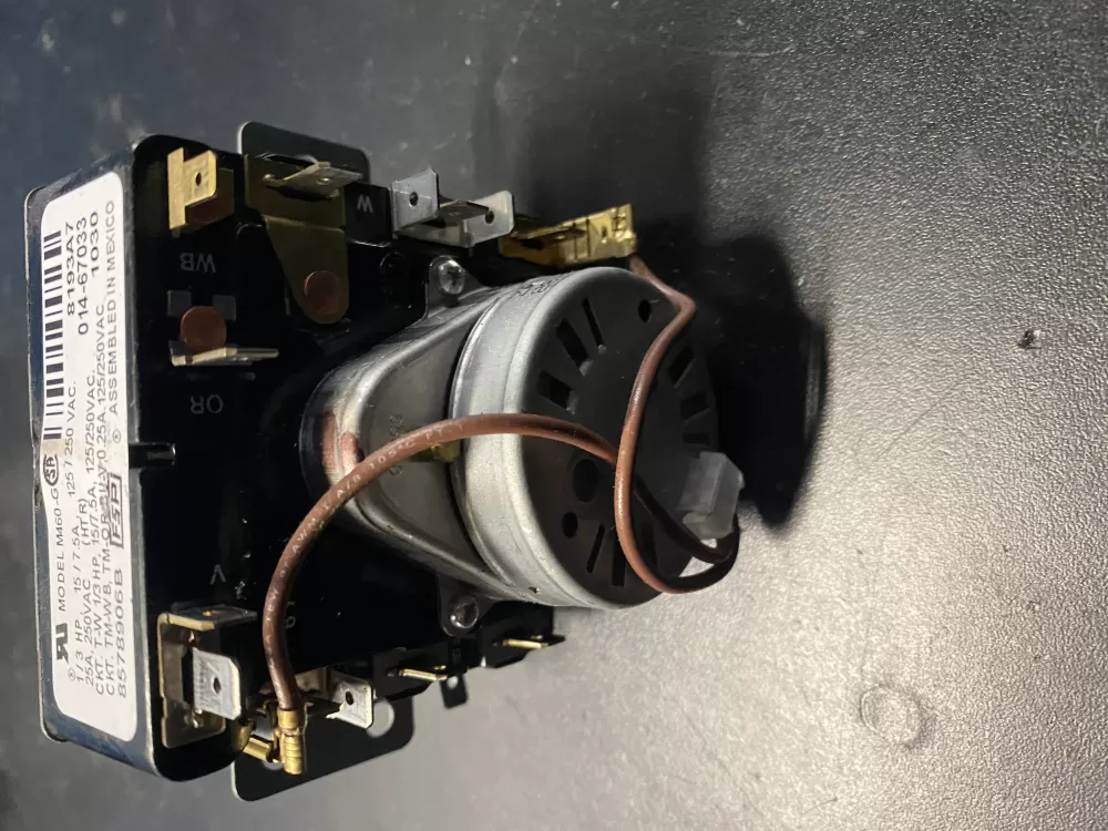 Whirlpool 8578906B PD00006074 WP8578906 8578906 Dryer Timer AZ5518 | BK1002