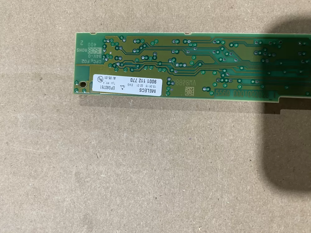 Bosch 9001112770 EPG60761 Dishwasher Control Board AZ93417 | BK1473