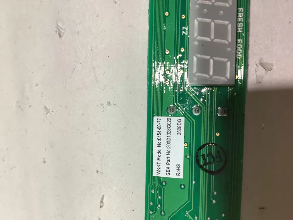 GE 200D1028G020 Refrigerator Control Board AZ142489 | ZC2397